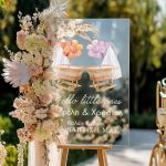 Διακοσμητική Ταμπέλα Βάπτισης με Σχέδιο Sweet Little Ones