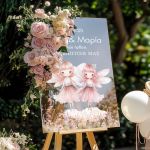 Διακοσμητική Πινακίδα Βάπτισης με Σχέδιο Νεράιδες