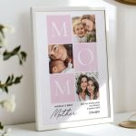 Σετ 2 Δώρα για Μαμά, Κορνίζα με Φωτογραφίες & Γλαστράκι