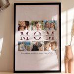 Σετ 2 Δώρα για Μητέρα, Κορνίζα με Φωτογραφίες & Κασπώ