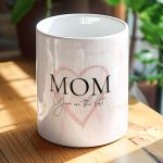 Σετ 2 Δώρα για Μητέρα, Κορνίζα με Φωτογραφίες & Γλαστράκι