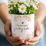 Σετ 2 Δώρα για Γιαγιά – Νεσεσέρ με Φελλό & Γλαστράκι