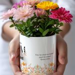 Σετ 2 Γλαστράκια με Όνομα, Δώρο για την Γιορτή της Μητέρας