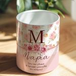 Σετ 3 Διακοσμητικά Κασπώ με Floral Design, Δώρα για Μητέρες