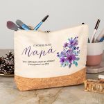 Κομψό Εκρού Νεσεσέρ με Φελλό, Δώρο για τη Γιορτή της Μητέρας