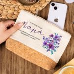 Κομψό Εκρού Νεσεσέρ με Φελλό, Δώρο για τη Γιορτή της Μητέρας