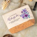 Κομψό Εκρού Νεσεσέρ με Φελλό, Δώρο για τη Γιορτή της Μητέρας