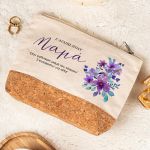 Κομψό Εκρού Νεσεσέρ με Φελλό, Δώρο για τη Γιορτή της Μητέρας