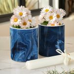 Σετ 2 Κασπώ με Blue Marble & Λαμπάδα, Δώρο για τον Νονό