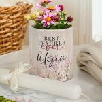 Κασπώ με Flower Design & Λαμπάδα, Δώρο για Δασκάλους