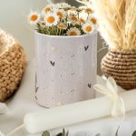 Διακοσμητικό Κασπώ με Κλαδιά & Λαμπάδα , Δώρο για την Νονά