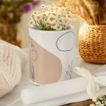 Κασπώ με Γραμμικό Σχέδιο & Λαμπάδα, Δώρο για την Νονά