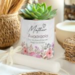 Κασπώ Εσωτερικού Χώρου με Άνθη & Λαμπάδα, Δώρο για Μητέρα