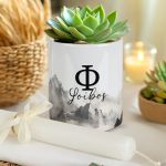 Κασπώ Εσωτερικού Χώρου με Σχέδιο Βουνά & Λαμπάδα