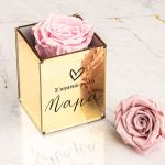 Σετ 2 Δώρα για Μαμά, Photobook με Φωτογραφίες & Forever Rose