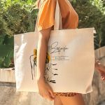 Τσάντα Αγοράς Βαμβακερή με Φερμουάρ, Πρακτικό & Όμορφο Δώρο