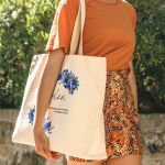 Premium Τσάντα Βαμβακερή με Φερμουάρ, Κομψό Γυναικείο Δώρο
