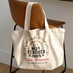 Tote Bag με Αφιέρωση, Οικολογικό & Σικ Δώρο για Δασκάλα