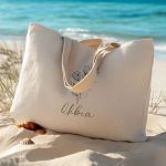 Προσωποποιημένη Υφασμάτινη Τσάντα, Κομψό Γυναικείο Δώρο