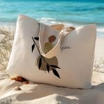 Τσάντα Παραλίας με Φερμουάρ, Πρακτικό & Σικ Γυναικείο Δώρο