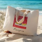 Προσωποποιημένη Tote Τσάντα με Όνομα, Κομψό Γυναικείο Δώρο