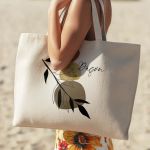 Τσάντα Παραλίας με Φερμουάρ, Πρακτικό & Σικ Γυναικείο Δώρο