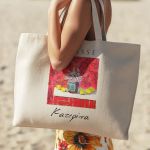 Προσωποποιημένη Tote Τσάντα με Όνομα, Κομψό Γυναικείο Δώρο