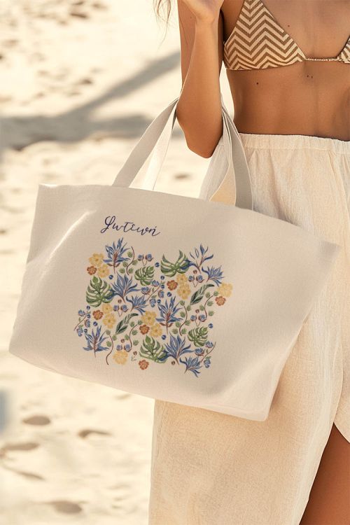 Tote Bag Παραλίας, Ιδανικό Γυναικείο Δώρο για Κάθε Περίσταση