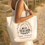 Tote Bag με Αφιέρωση, Οικολογικό & Σικ Δώρο για Δασκάλα