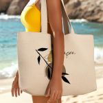 Τσάντα Παραλίας με Φερμουάρ, Πρακτικό & Σικ Γυναικείο Δώρο