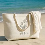 Προσωποποιημένη Υφασμάτινη Τσάντα, Κομψό Γυναικείο Δώρο