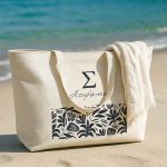 Tote Bag με Όνομα, Πρακτικό & Όμορφο Γυναικείο Δώρο