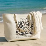 Τσάντα Αγοράς Βαμβακερή με Φερμουάρ, Δώρο για Εκείνη