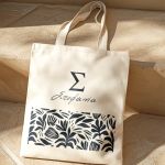 Οικολογική Πάνινη Τσάντα Ώμου, Ιδανικό Γυναικείο Δώρο