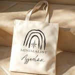 Premium Tote Bag Ώμου με Όνομα, Δώρο για Κάθε Γυναίκα