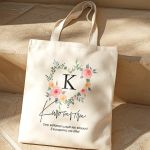 Πάνινη Τσάντα με Όνομα και Αφιέρωση, Τρυφερό Δώρο για Μαμά