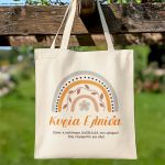 Τote Bag με Αφιέρωση, Μοναδικό Δώρο για τη Δασκάλα