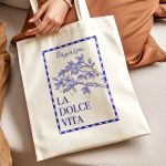 Πάνινη Γυναικεία Τσάντα με Όνομα, Δώρο για Εκείνη