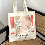 Οικολογική Τσάντα Ώμου με Προσωποποίηση, Δώρο για Γυναίκες