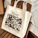 Πάνινη Τσάντα Ώμου με Όνομα και Αφιέρωση, Γυναικείο Δώρο