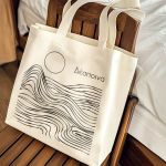 Οικολογική Τσάντα Ώμου με Προσωποποίηση, Δώρο για Γυναίκες