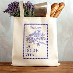 Πάνινη Γυναικεία Τσάντα με Όνομα, Δώρο για Εκείνη