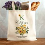 Οικολογική Τσάντα Ώμου με Όνομα, Δώρο για την Μητέρα