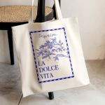 Πάνινη Γυναικεία Τσάντα με Όνομα, Δώρο για Εκείνη