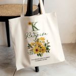 Οικολογική Τσάντα Ώμου με Όνομα, Δώρο για την Μητέρα