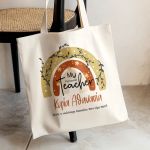Προσωποποιημένη Πάνινη Tote Bag, Ιδανικό Δώρο για Μαμά