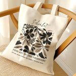 Πάνινη Τσάντα Ώμου με Όνομα και Αφιέρωση, Γυναικείο Δώρο