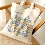 Οικολογική Τσάντα Ώμου με Προσωποποίηση, Γυναικείο Δώρο