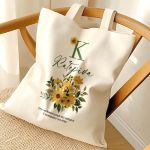 Οικολογική Τσάντα Ώμου με Όνομα, Δώρο για την Μητέρα