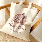 Τote Bag με Όνομα και Αφιέρωση, Δώρο για την Δασκάλα